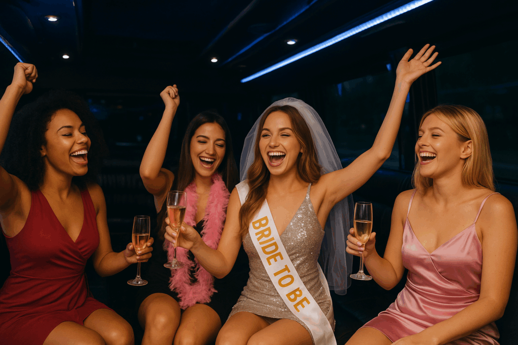 Elite Party Bus and Limo Tampa Bachelor and Bachelorette transportation
