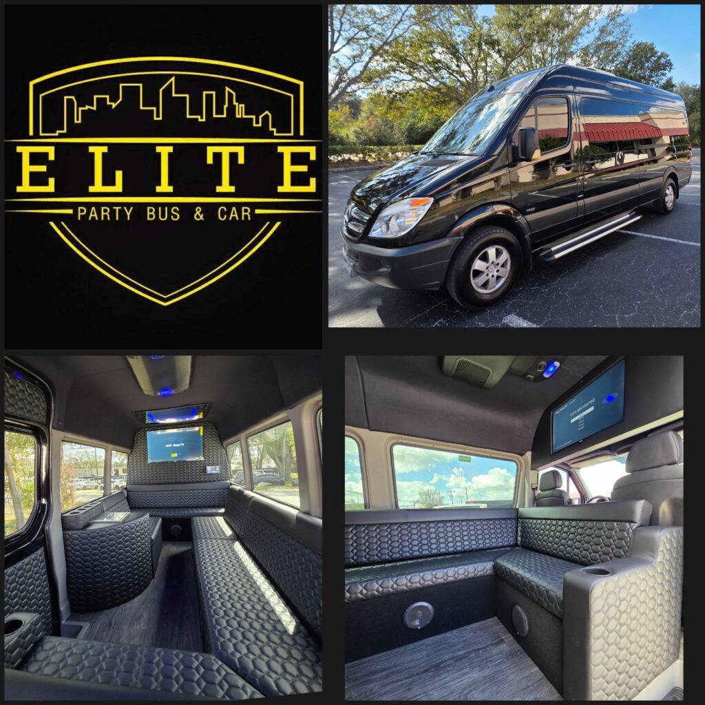 Black Mercedes Sprinter